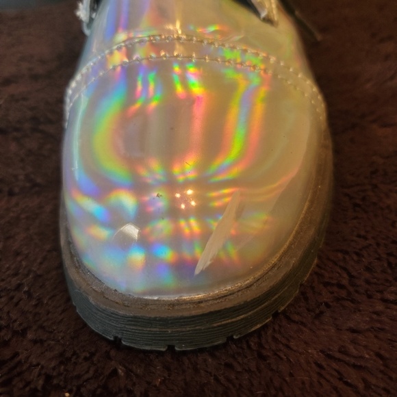 Wild Diva Hologram/Iridescent Boots - Picture 3 of 4
